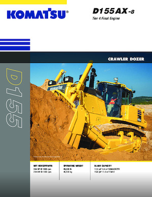 Buldozere pe șenile Komatsu D155AX-8 WH