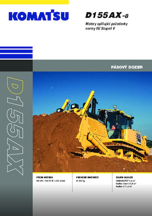 Buldozere pe șenile Komatsu D155AX-8E0