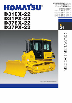 Buldozere pe șenile Komatsu D31EX-22