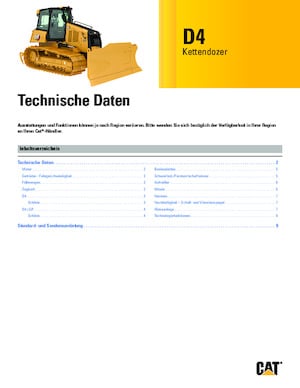 Buldozere pe șenile Caterpillar D4 XL