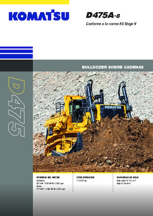 Buldozere pe șenile Komatsu D475A-8E0