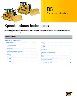 Buldozere pe șenile Caterpillar D5 LPG VPAT