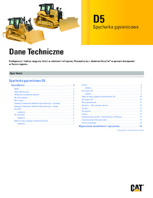 Buldozere pe șenile Caterpillar D5 LPG VPAT