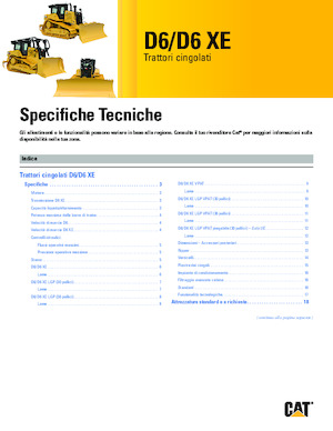 Buldozere pe șenile Caterpillar D6