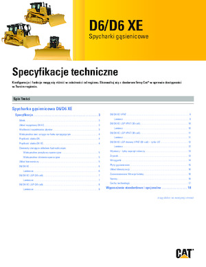 Buldozere pe șenile Caterpillar D6