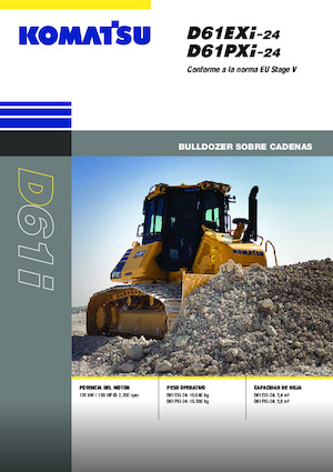 Buldozere pe șenile Komatsu D61EXi-24E0