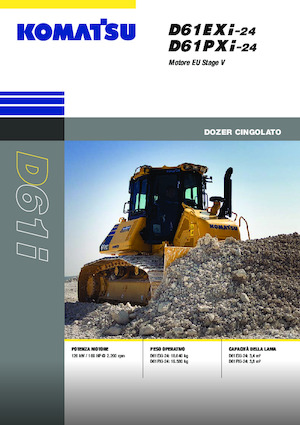 Buldozere pe șenile Komatsu D61EXi-24E0