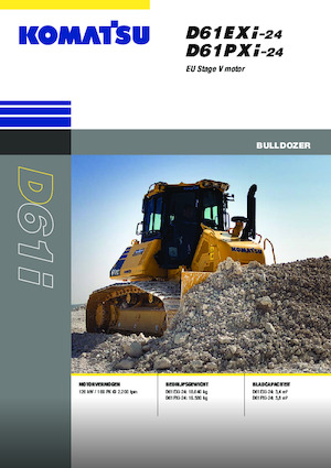 Buldozere pe șenile Komatsu D61EXi-24E0