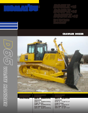 Buldozere pe șenile Komatsu D65EX-18 WH