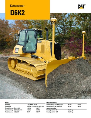 Buldozere pe șenile Caterpillar D6K2 XL