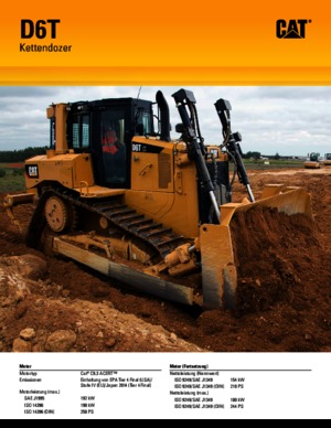 Buldozere pe șenile Caterpillar D6T LGP