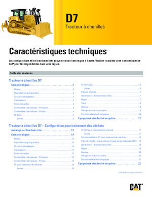Buldozere pe șenile Caterpillar D7 LGP