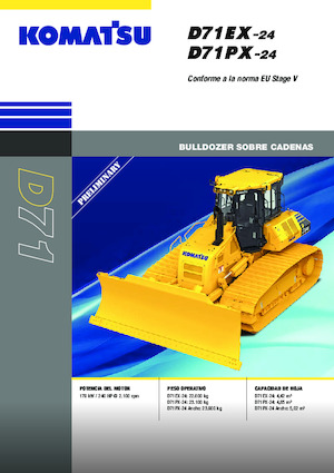 Buldozere pe șenile Komatsu D71PX-24E0