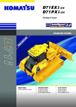 Buldozere pe șenile Komatsu D71PXi-24E0