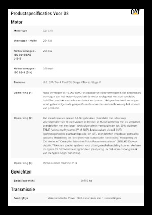 Buldozere pe șenile Caterpillar D8