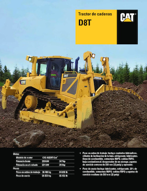 Buldozere pe șenile Caterpillar D8T