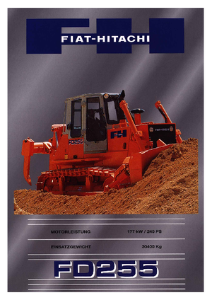Buldozere pe șenile Fiat-Hitachi FD 255