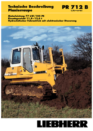 Buldozere pe șenile Liebherr PR 712 B-M Litr.