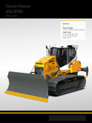 Buldozere pe șenile Liebherr PR 716 Litronic