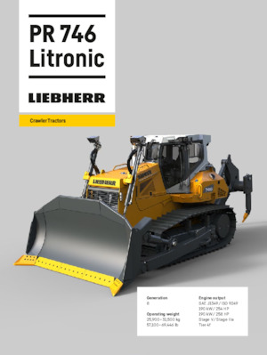 Buldozere pe șenile Liebherr PR 746 Litronic 