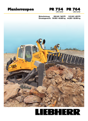 Buldozere pe șenile Liebherr PR 764