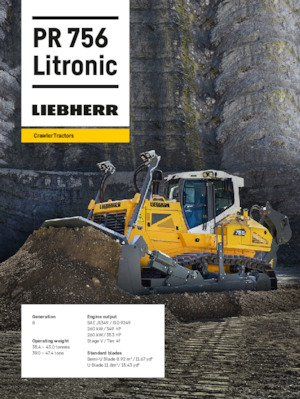 Buldozere pe șenile Liebherr PR 756 Litronic 