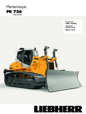 Buldozere pe șenile Liebherr PR 726 LGP
