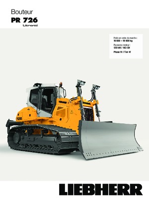 Buldozere pe șenile Liebherr PR 726 XL