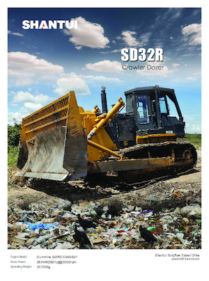 Buldozere pe șenile Shantui SD32R