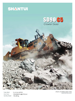 Buldozere pe șenile Shantui SD90-C5