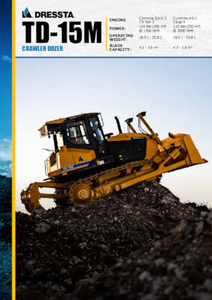 Buldozere pe șenile Dressta TD 15M Extra LT