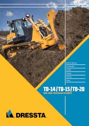Buldozere pe șenile Dressta TD-15R Extra LGP 