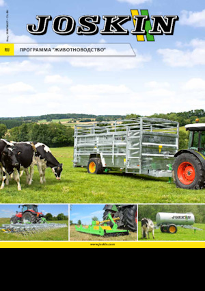 Trailere pentru transport bovine Joskin BETIMAX R6000S