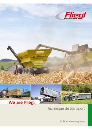 Trailere pentru transport bovine Fliegl TTW 140