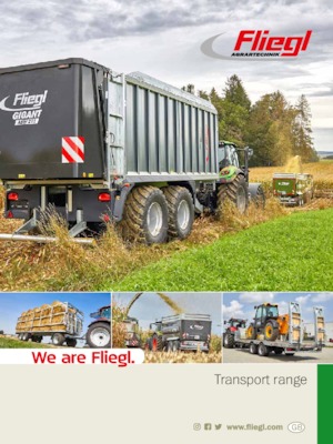 Trailere pentru transport bovine Fliegl TTW 140