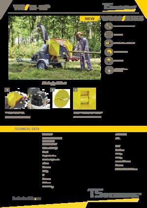 Tocătoare de lemn TS-Industrie 12-19 P