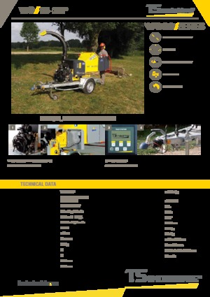 Tocătoare de lemn TS-Industrie 15-27 P