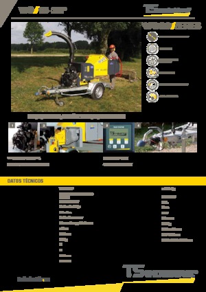 Tocătoare de lemn TS-Industrie 15-27 P