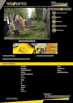 Tocătoare de lemn TS-Industrie 15 PTO