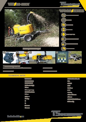 Tocătoare de lemn TS-Industrie 20-50 DT