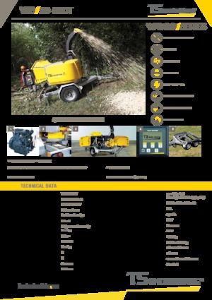 Tocătoare de lemn TS-Industrie 20-50 DT