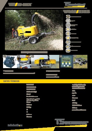 Tocătoare de lemn TS-Industrie 20-50 DT