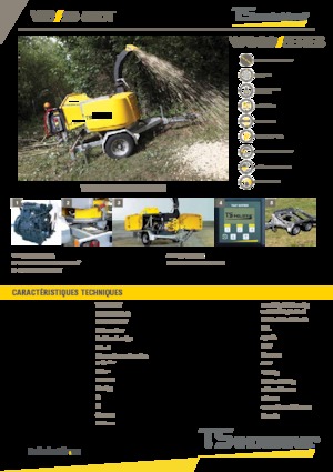 Tocătoare de lemn TS-Industrie 20-50 DT
