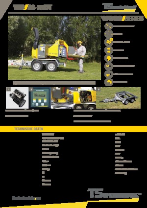 Tocătoare de lemn TS-Industrie 23-75 DT