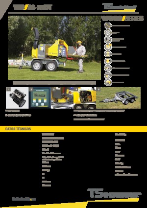 Tocătoare de lemn TS-Industrie 23-75 DT