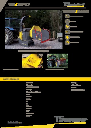 Tocătoare de lemn TS-Industrie 23 PTO