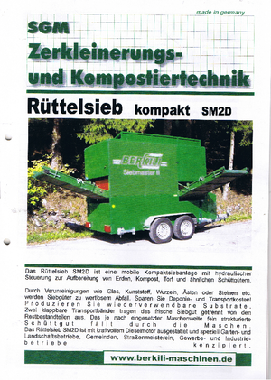 Tocătoare de lemn Berkili 50 D 30+F