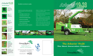 Tocătoare de lemn Green Mech Aborist 19-28 MT 50