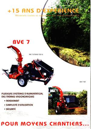 Tocătoare de lemn Bugnot BV-E 8 EA