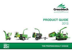Tocătoare de lemn Green Mech Aborist 150-26 D
